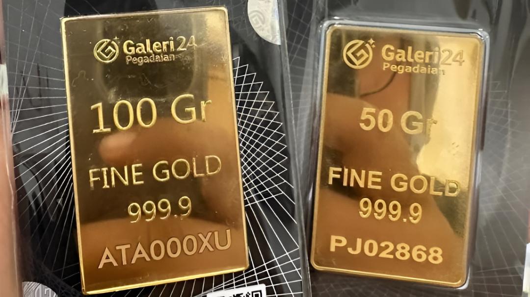 Emas Galeri 24 & UBS Stagnan, Antam Turun Tipis!