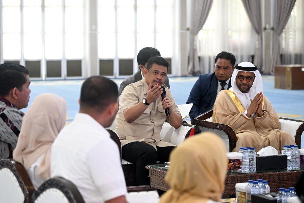 Bobby Nasution Blak-blakan Tawari Dubes UEA Investasi Strategis