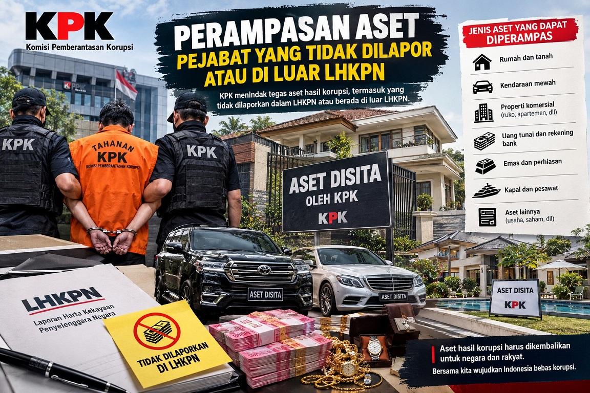 Gagasan Anyar KPK: Sita Harta Pejabat Luar LHKPN