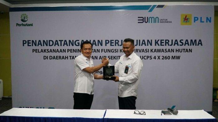 PLN dan Perhutani Sepakat Kerjasama Konservasi Hutan di Sekitar PLTA Cisokan