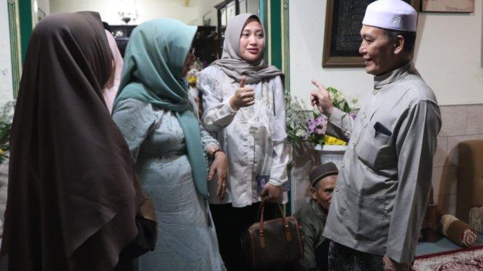 Bakal Cawabup Temanggung, Nadia Muna, bertemu sang paman sekaligus pengasuh Ponpes Kauman Lasem, KH Moch Zaim Ahmad Ma'shoem.
