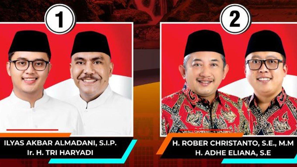 2 paslon Pilkada Karanganyar 2024