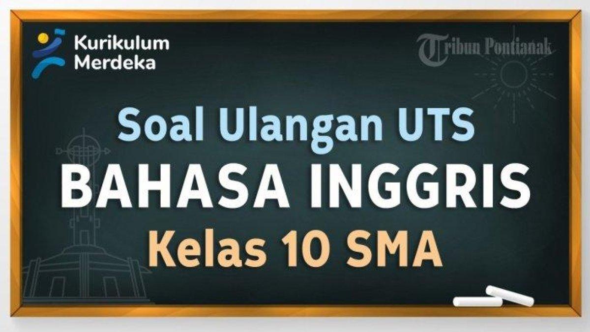 30 soal bhs inggris