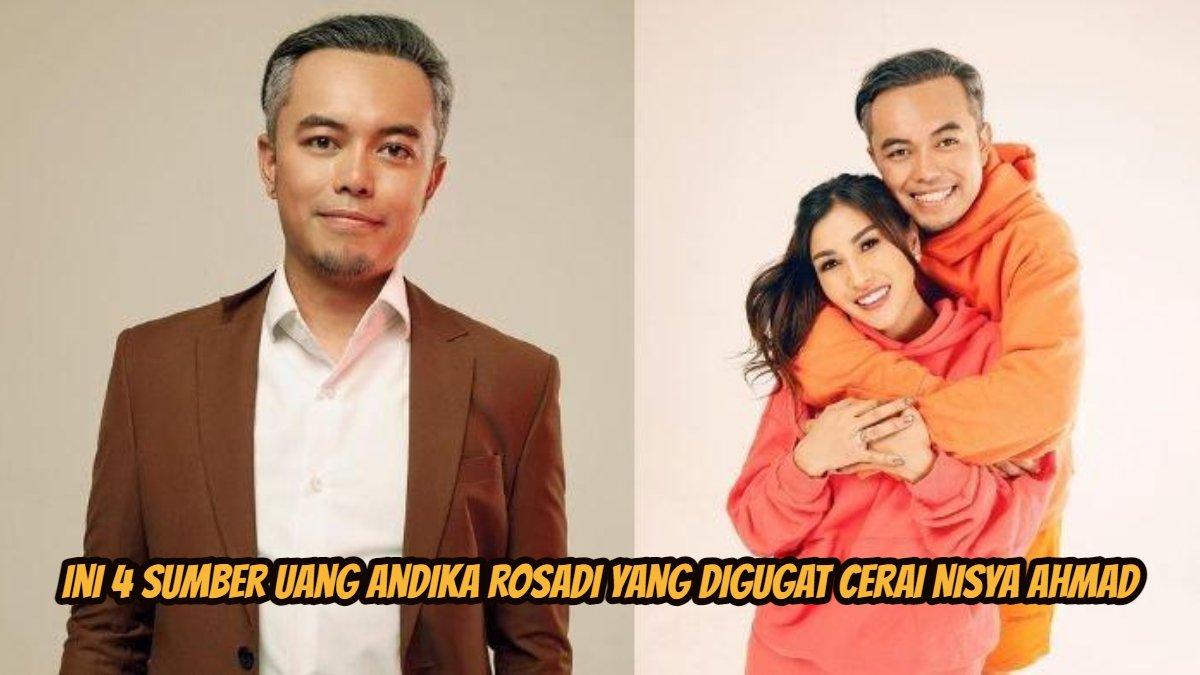4 sumber uang Andika Rosadi yang digugat cerai Nisya Ahmad