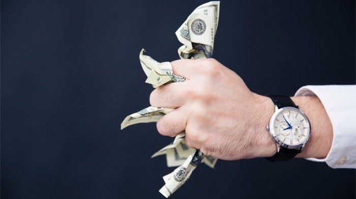 Ilustrasi orang pelit