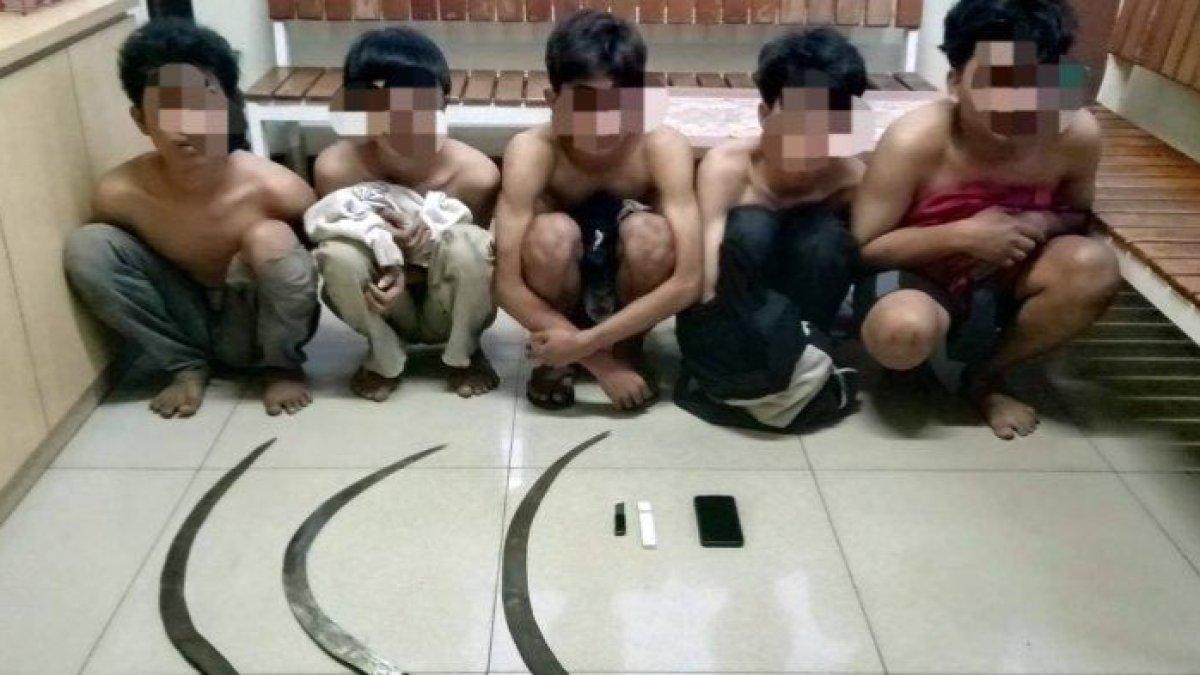 5 remaja bersenjata di Bekasi ditangkap polisi, 2 diantaranya masih di bawah umur