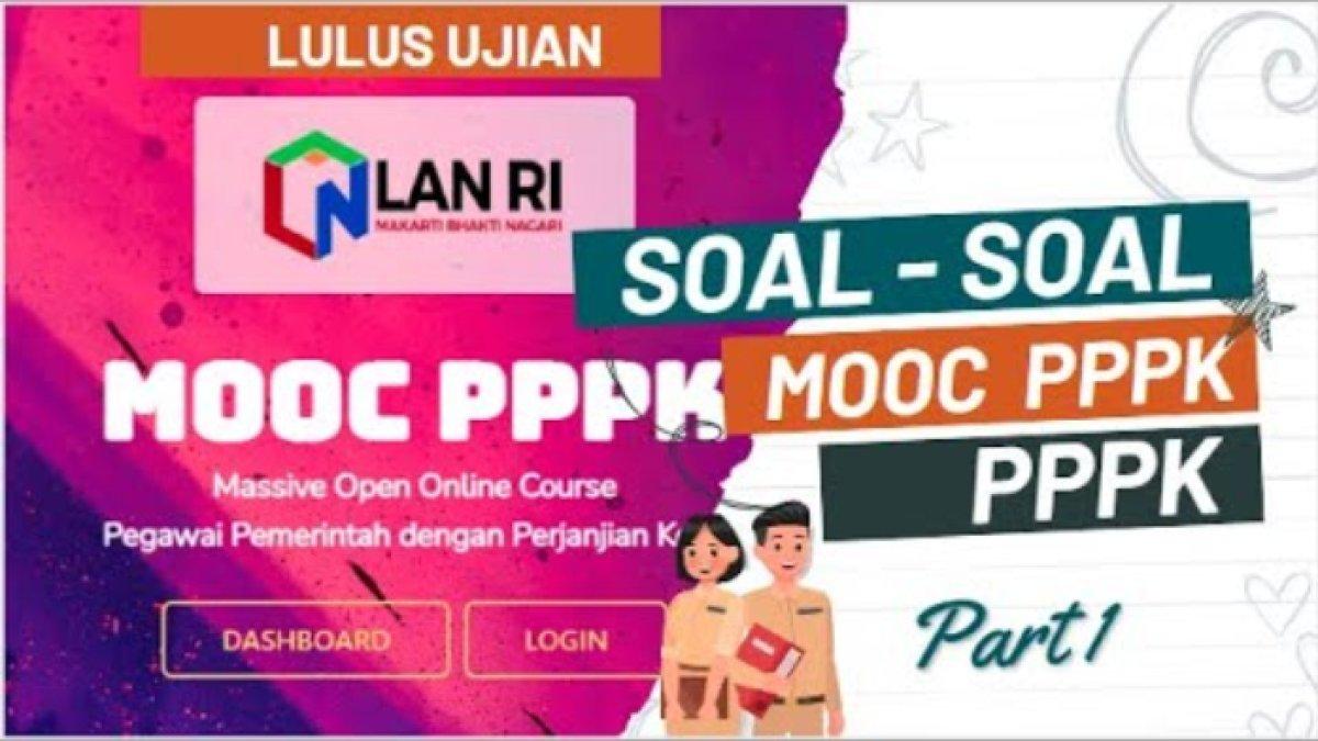 50 soal dan kunci jawaban evaluasi akhir Massive Open Online Course (MOOC) ASN Berakhlak.