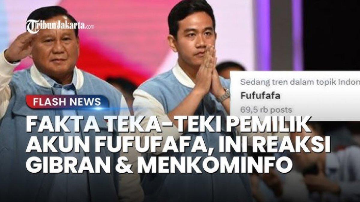 7 fakta akun Fufufafa diduga milik Gibran Rakabuming Raka, memengaruhi hubungan Prabowo Subianto dengan putra sulung Jokowi?