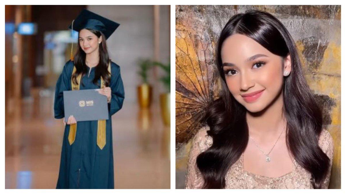 ANAK CUT TARY LULUS - Sydney Azkassyah Yusuf, putri Cut Tary baru saja merayakan kelulusan SMA. Cut Tary, Yusuf Subrata, hingga Richard Kevin ikut mendampingi.
