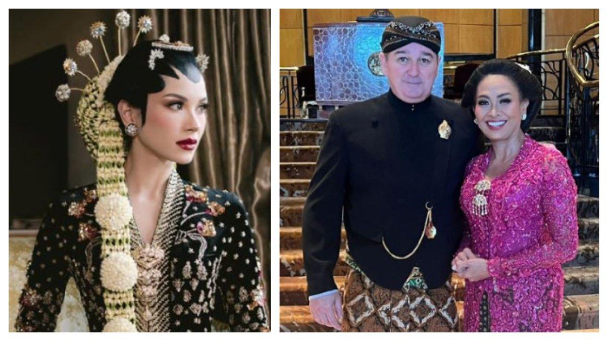 AYAH SAMBUNG ALYSSA - Inilah sosok Alain, ayah sambung Alyssa Daguise yang tak tersorot padahal ikut semua rangkaian prosesi pernikahan, hormati Richard Daguise.