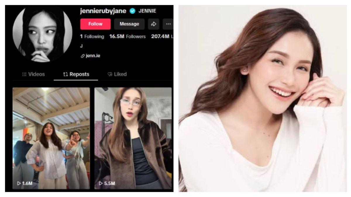 AYU TING TING - Video cover dance yang dibuat Ayu Ting Ting di-repost Jennie Blackpink, ini reaksi mantan tunangan Lettu Fardhana