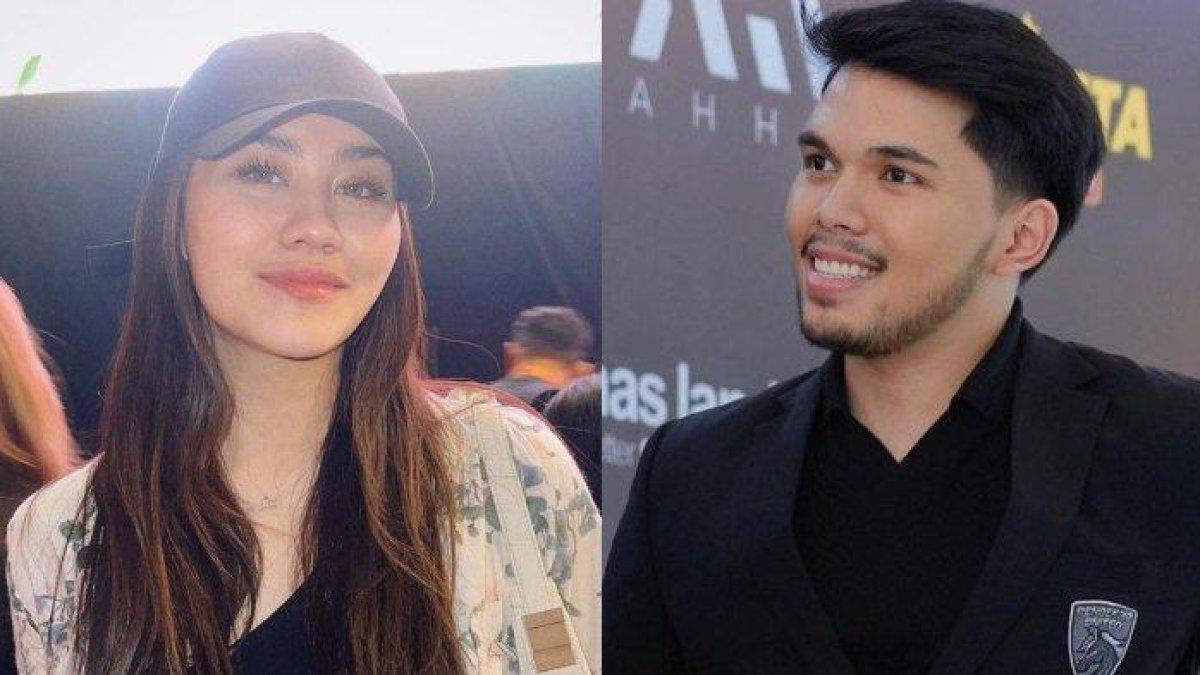 Kepergok saat nonton konser bareng, Aaliyah Massaid diduga panggil Thariq Halilintar dengan sebutan 'seng'. (Kolase tribunnews)