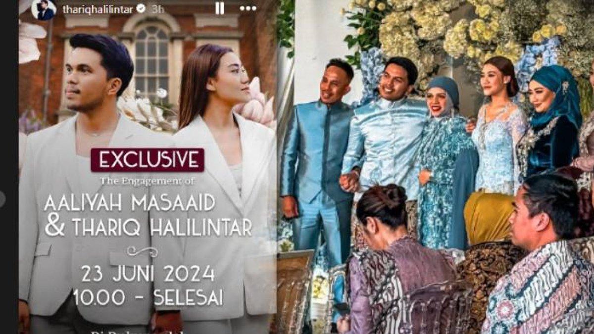 Aaliyah Massaid gugup akhirnya bertunangan dengan Thariq Halilintar