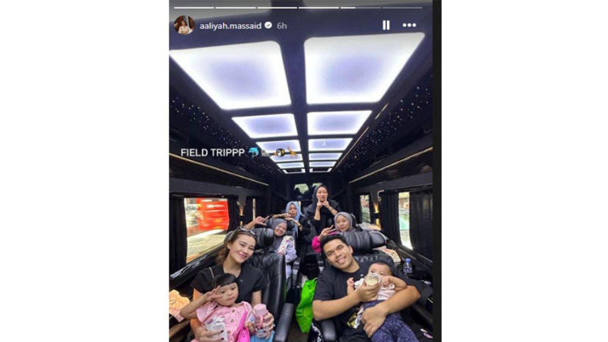 Aaliyah dan Thariq ajak Ameena jalan-jalan