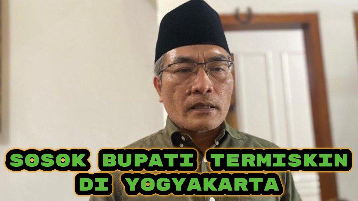 BUPATI TERMISKIN - Ketua DPC Partai Kebangkitan Bangsa (PKB) Kabupaten Bantul, Abdul Halim Muslih. Berdasarkan Laporan Harta Kekayaan Penyelenggara Negara (LHKPN), sosok Bupati di Yogyakarta pemilik harta terendah yakni Abdul Halim Muslih, Bupati Terpilih Bantul 2024 dengan kekayaan Rp 3 miliar.