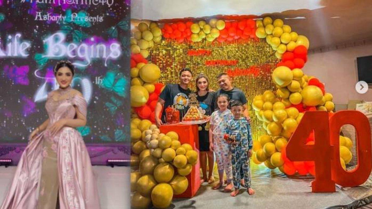 Gelar Pesta Ultah ke40 dengan Mewah & Hadirkan Penyanyi Top, Ashanty