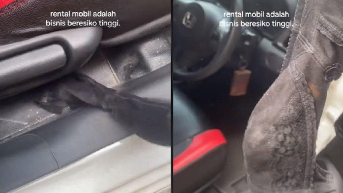 Ada bra tertinggal di pemilik rental mobil di Yogyakarta, milik penyewa sebelumnya, kok bisa tertinggal?