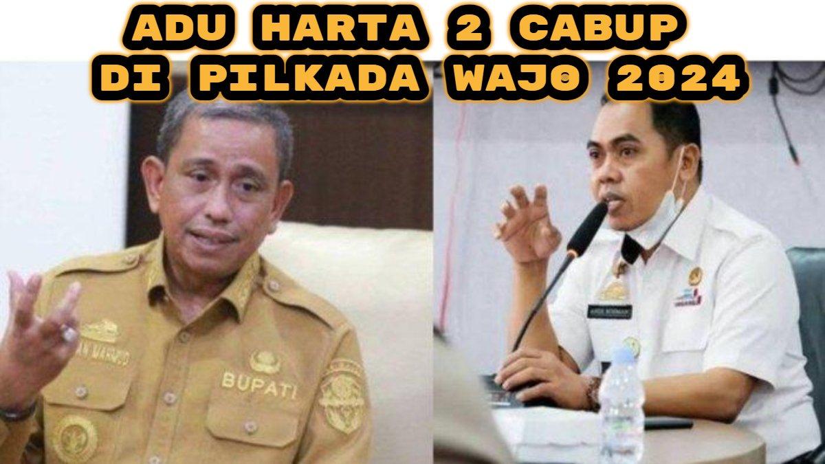 Berikut adu harta kekayaan di Pilkada Wajo 2024. Andi Rosman vs Amran Mahmud, siapa terkaya?