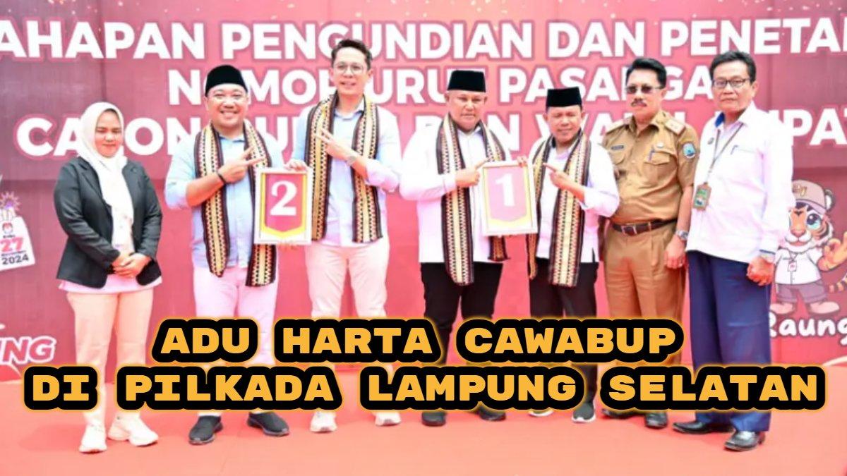 Berikut adu harta kekayaan dua calon Wakil Bupati di Pilkada Lampung Selatan 2024. Antoni Imam vs Syaiful Anwar, siapa paling tajir?