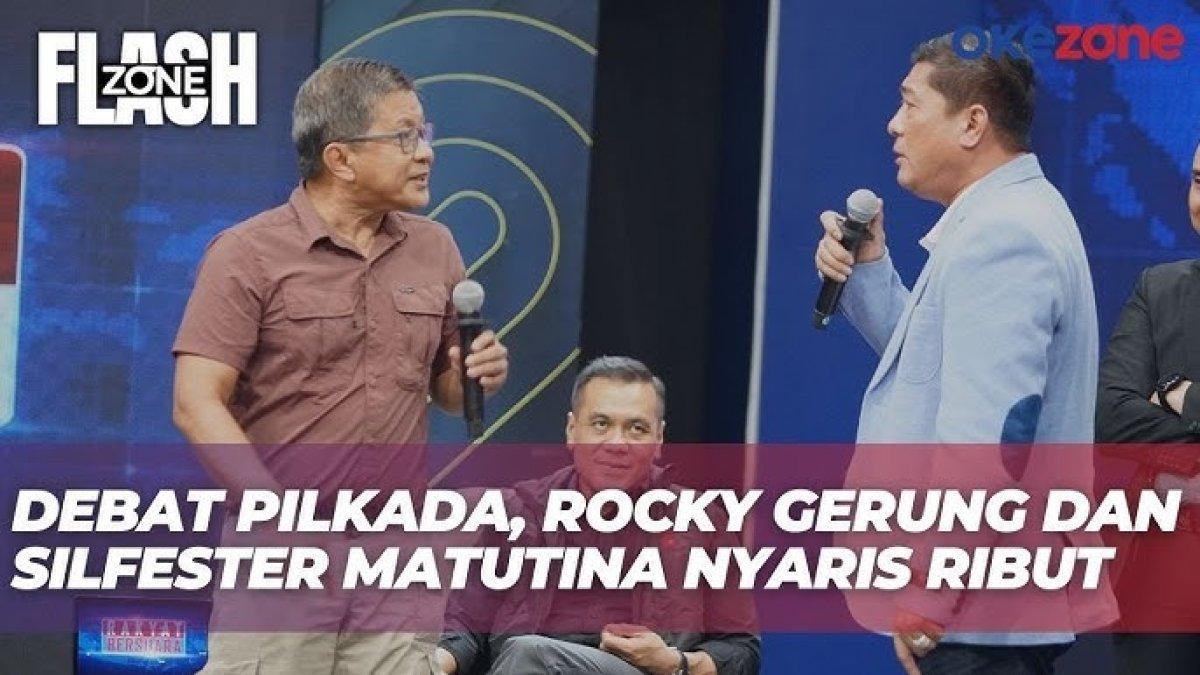 Adu latar belakang pendidikan Rocky Gerung dengan silfester matutina yang berbeda jauh.