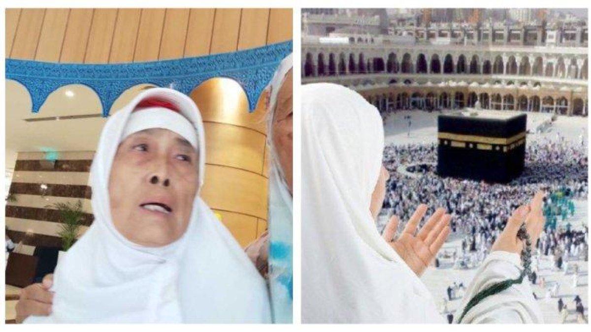 Aedah Enjuh (70) warga warga Kampung Rancakole,