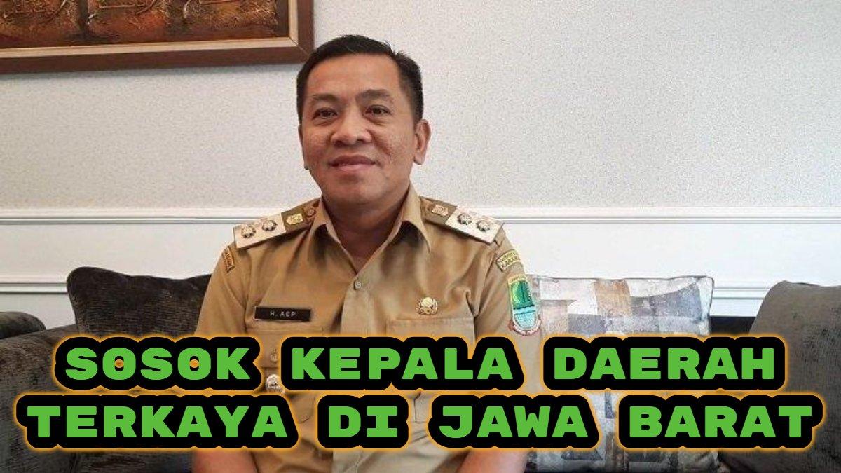KEPALA DAERAH TERKAYA - Bupati Karawang Aep Syaepuloh. Berdasarkan Laporan Harta Kekayaan Penyelenggara Negara (LHKPN), sosok kepala daerah terkaya di Jawa Barat yakni Aep Syaepuloh, Bupati Karawang terpilih 2024 dengan kekayaan Rp 395 miliar.