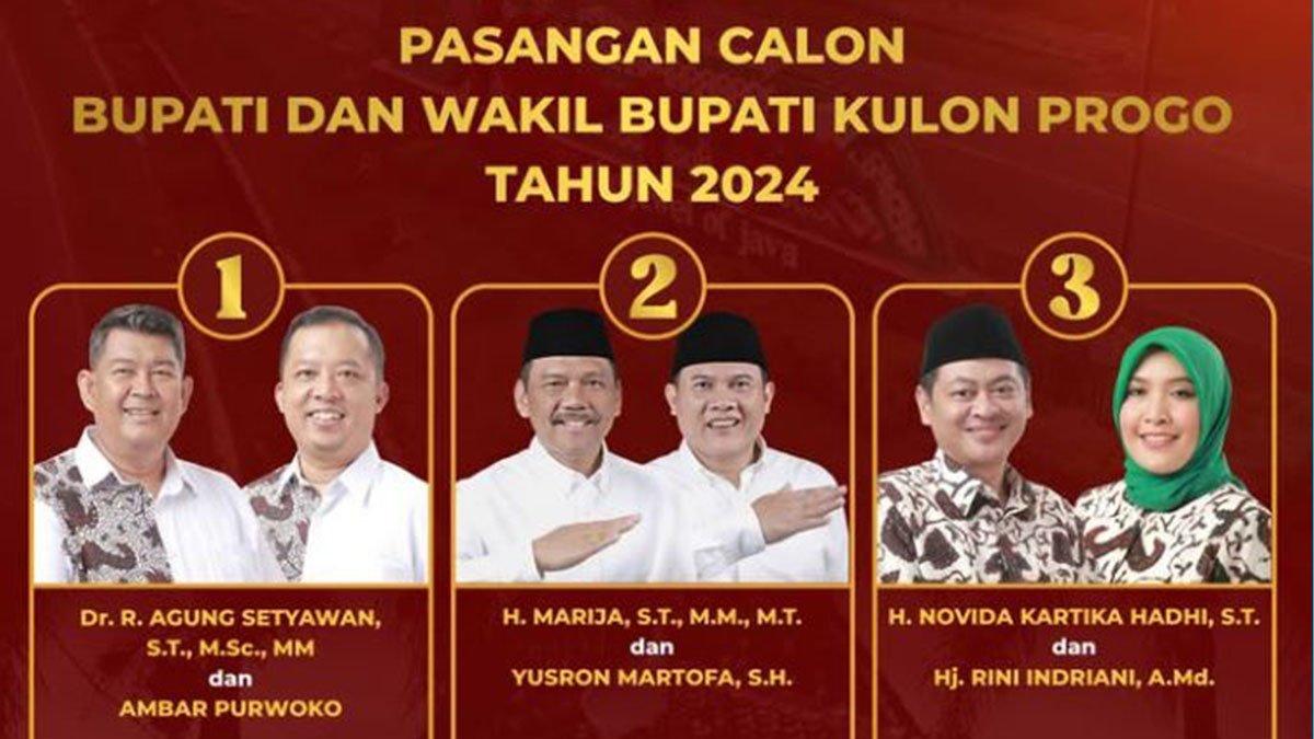 Agung Setyawan dan Ambar Purwoko Pilkada Kulon Progo 2024