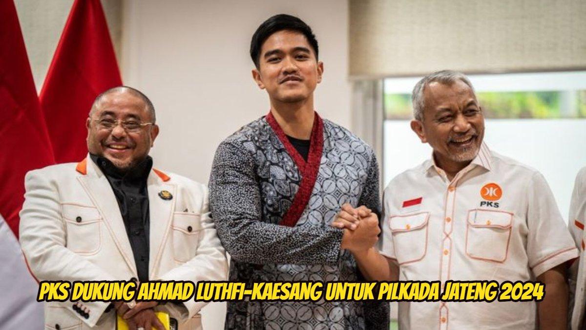 Ahmad Syaikhu (kanan), Kaesang Pangarep (tengah) dan Aboe Bakar Alhabsyi (kiri)