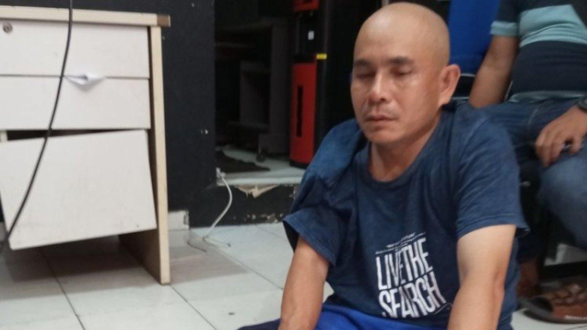 Ahmad Yuda, pelaku pembunuhan sadis yang dilakukan kepada TRH (60), wanita warga Kelurahan Buliang, Batuaji, Batam