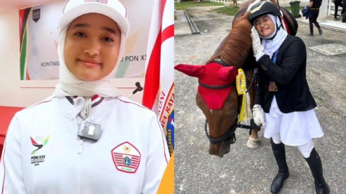 Aisha Maydina Hakim akan berkompetisi dalam cabang olahraga berkuda, equestrian di PON 2024.