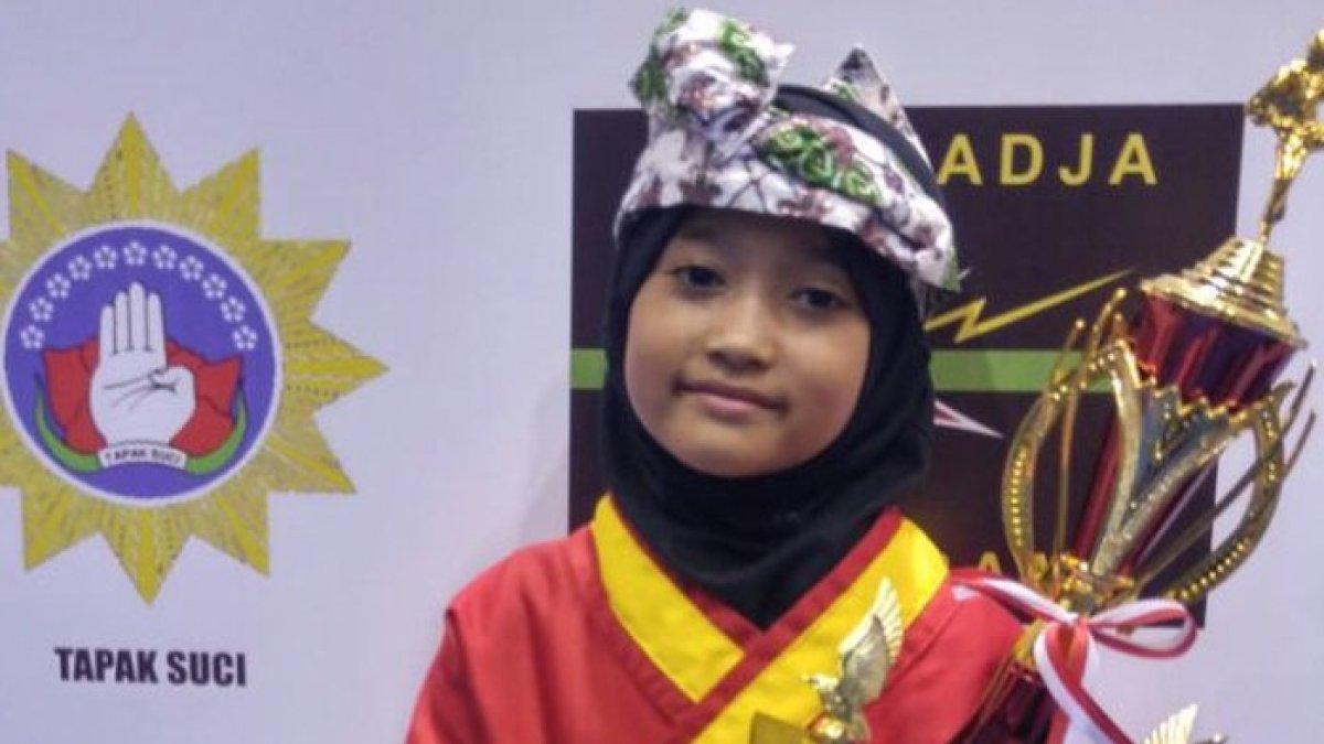 Aisha Putri Irfan Hakim sukses jadi atlet bela diri