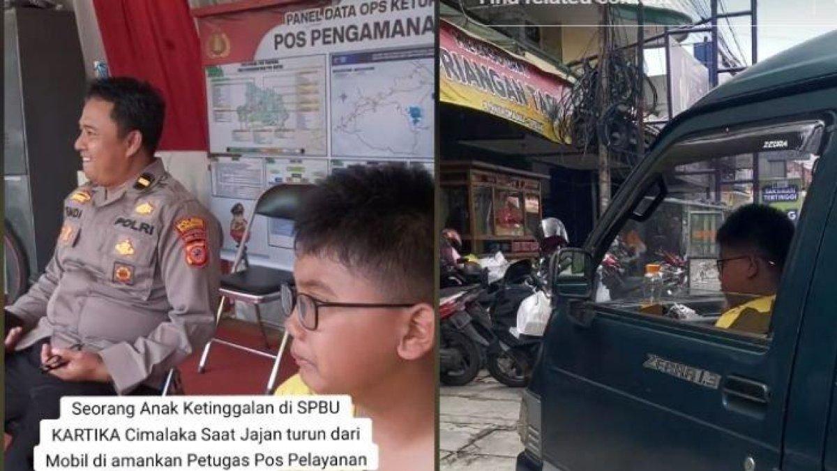 Akhir Nasib Bocah Tertinggal di SPBU Sumedang k