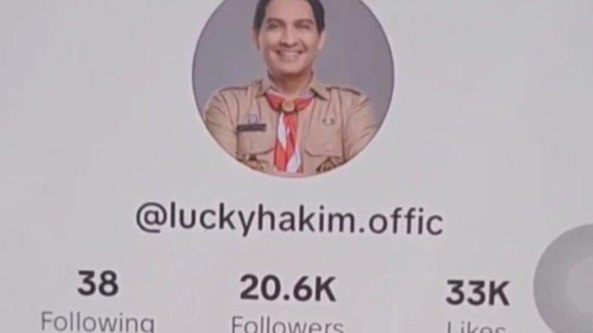 AKUN PALSU BUPATI - Akun TikTok yang mengatasnamakan Bupati Indramayu, Lucky Hakim. Lucky menyebut akun itu palsu dan untuk kejahatan penipuan.