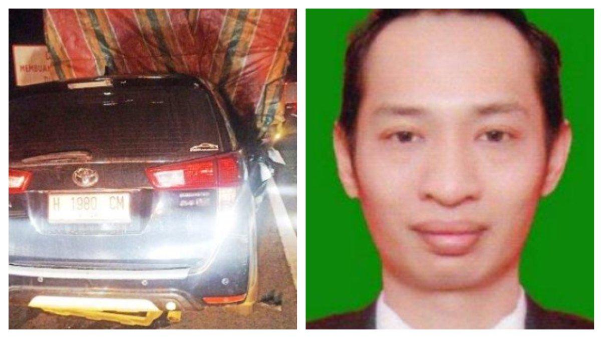 ALAMUDIN DIMYATI ROIS - Alamudin Dimyati Rois // Kondisi mobil yang mengalami kecelakaan KM 316+000 A Tol Pemalang-Batang, Jumat (2/5/2025). Ini profilnya.