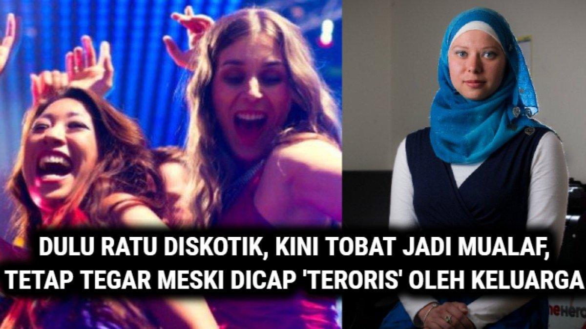 Alena Kotkova, wanita asal Rusia yang berjuang mempertahankan keyakinannya setelah menjadi mualaf, dulu disebut Ratu Dugem atau Ratu Diskotik