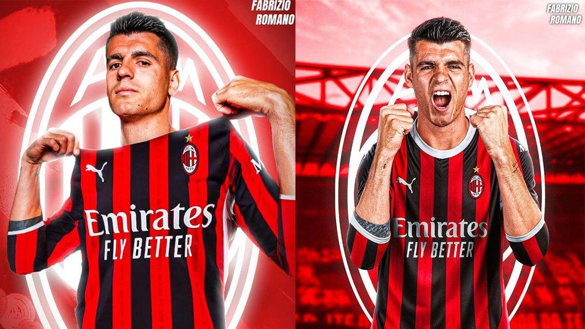 Alvaro Morata pindah ke AC Milan