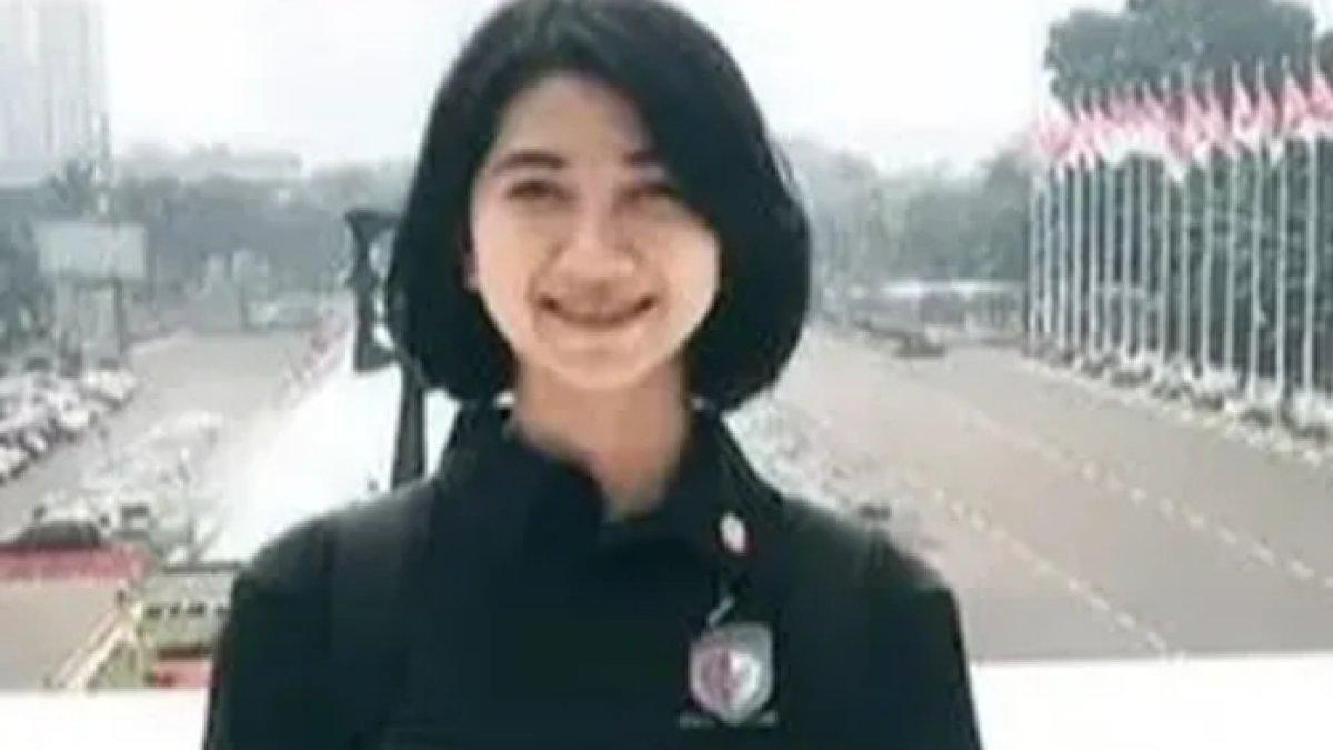 Ambar Dwi Klaudiyah ajudan wanita yang bertugas mengawal Selvi Ananda.