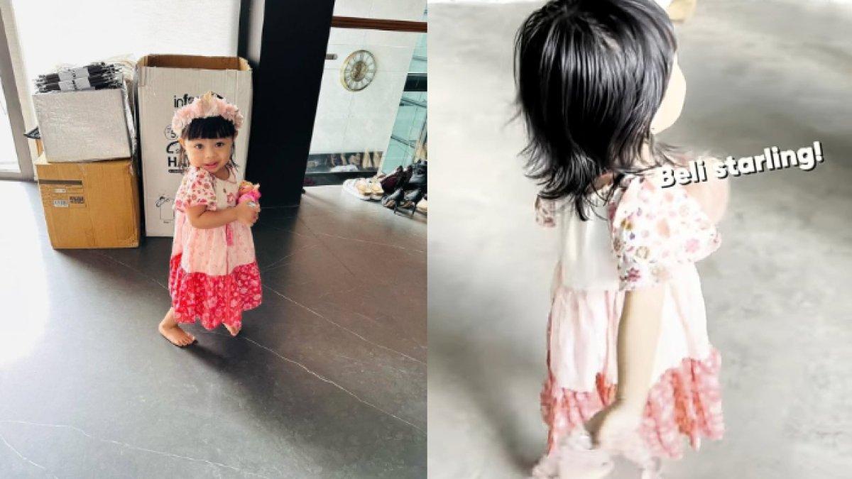 Ameena Anak Aurel Hermansyah Doyan Jajan Starling