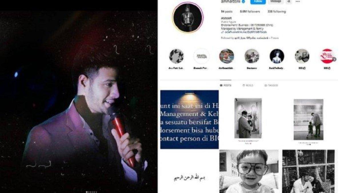 Ammar Zoni menjual akun Instagramnya