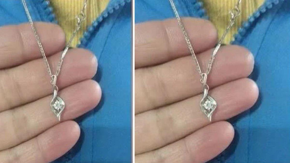 Anak 8 tahun diberi kalung berlian oleh teman kelasnya. g