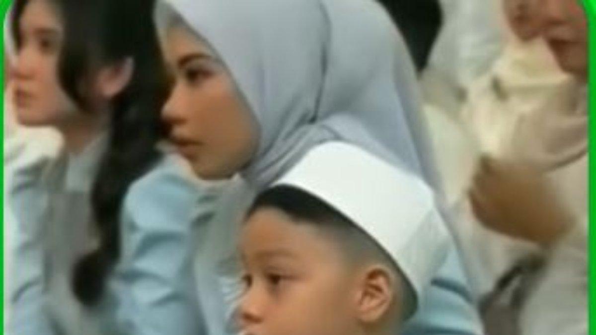 Anak Irish dan Haldy bersama.