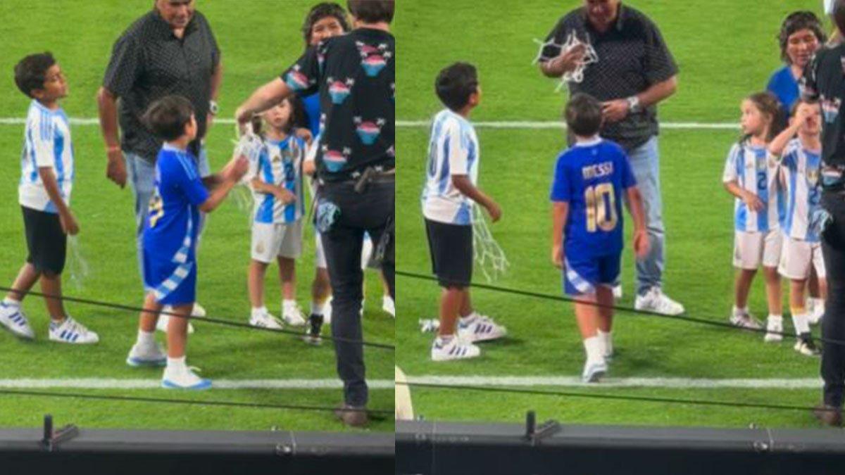 Mateo setelah mendapatkan jaringnya.