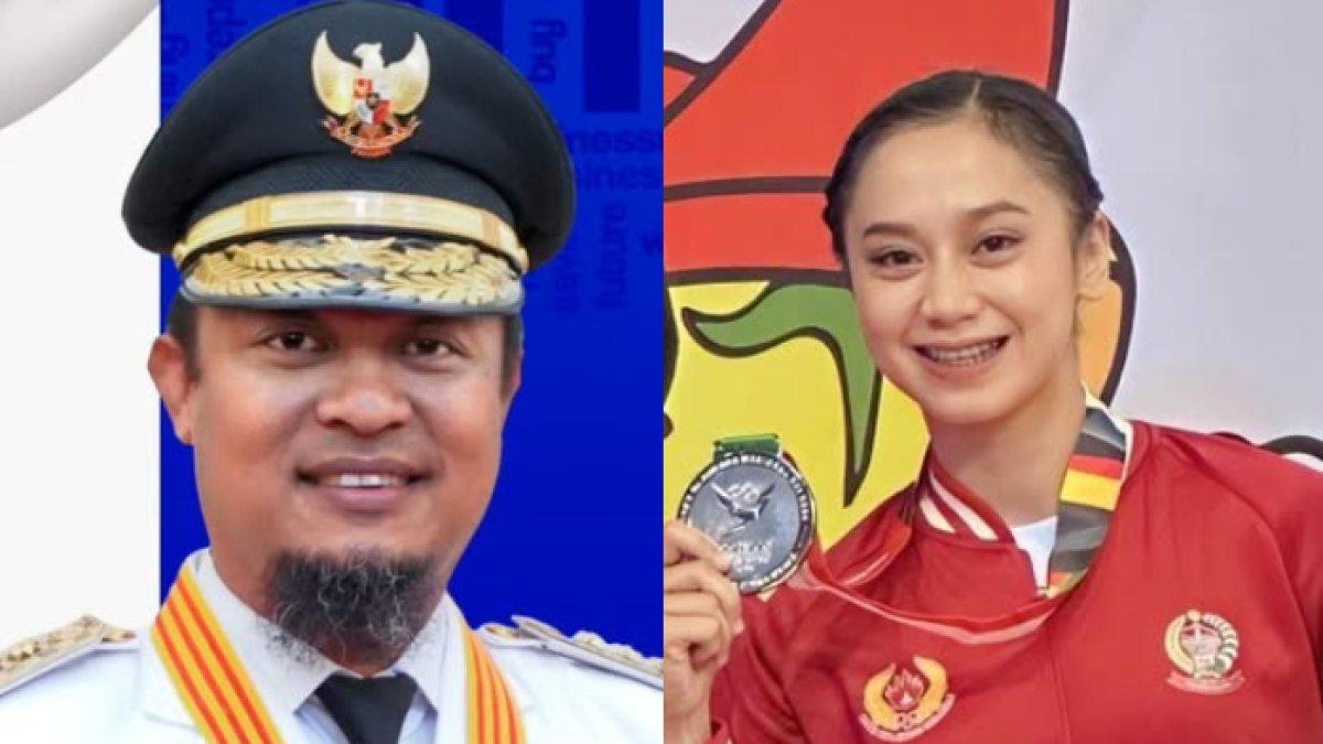 SOSOK GUBERNUR SULSEL - Potret Gubernur Sulawesi Selatan, Andi Sudirman Sulaiman dan atlet karate Nur Rizka Fauziah diambil dari Instagram pada Kamis (19/6/2025). Andi Sudirman Sulaiman diduga block Instagram Nur Rizka Fauziah buntut bonus PON.
