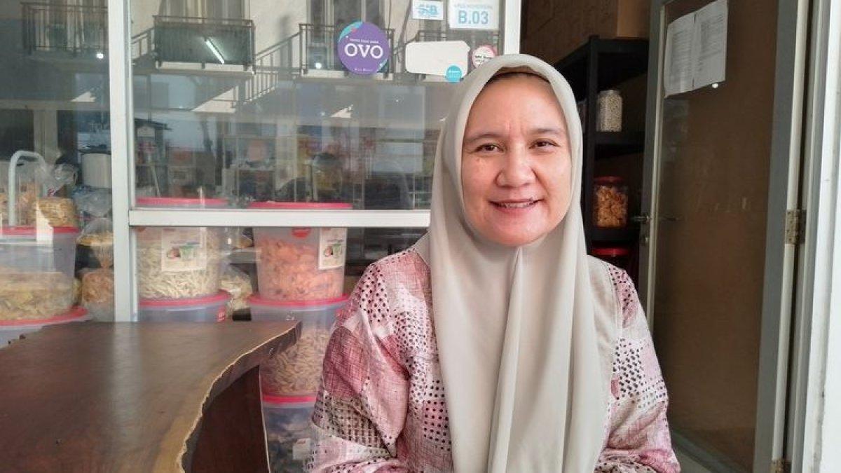 Ani (38) warga Provinsi Aceh mengalami trauma merasakan guncangan gempa Garut