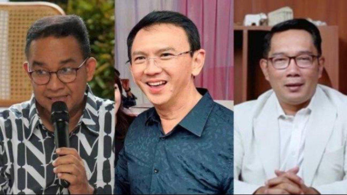 Anies Baswedan, Basuki Tjahaja Purnama alias Ahok, Ridwan Kamil