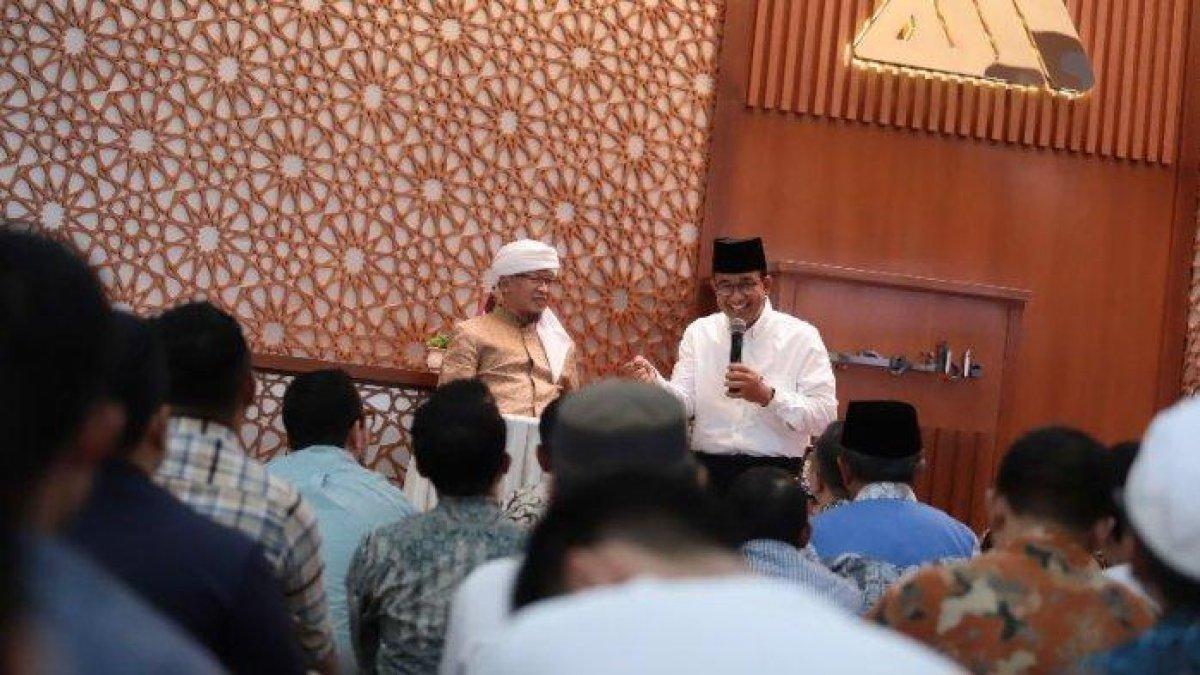 Anies Baswedan bertemu Aa Gym