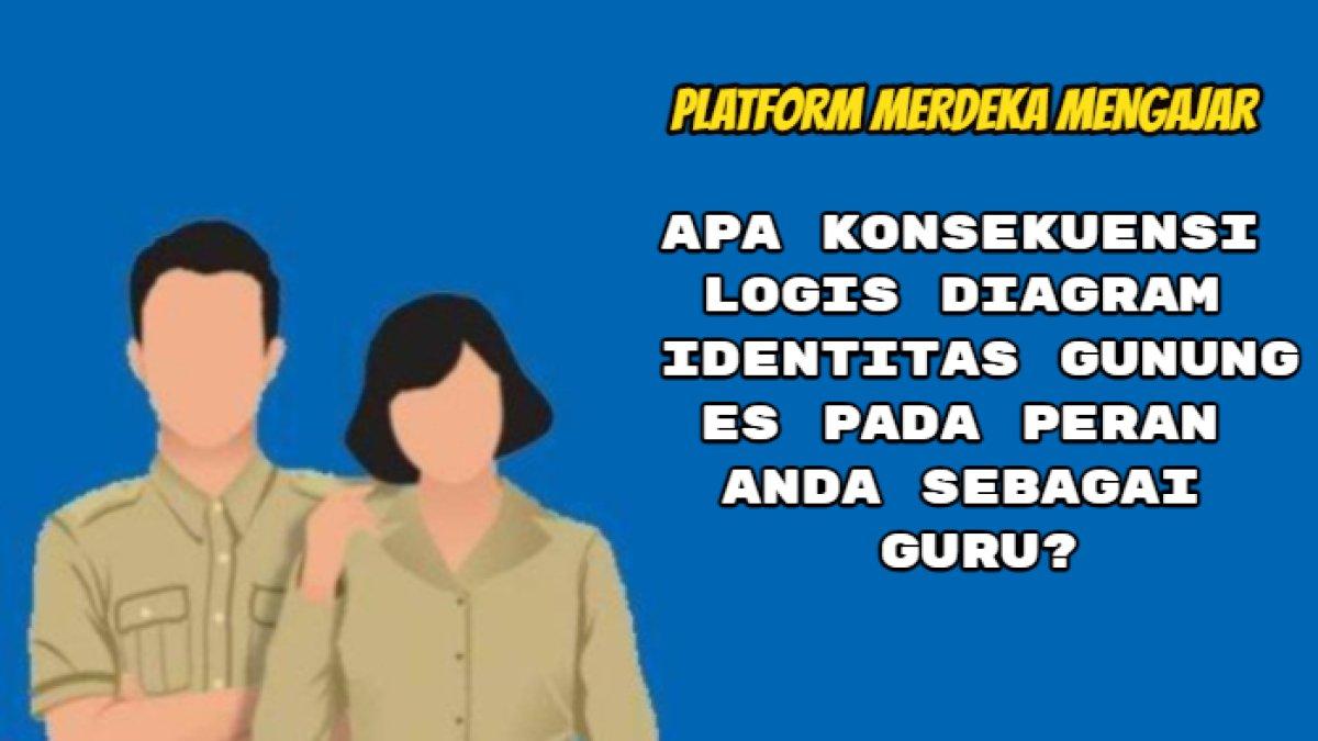 Kunci jawaban terbaik dari soal 'Apa konsekuensi logis dari diagram identitas gunung es pada peran Anda sebagai guru?'