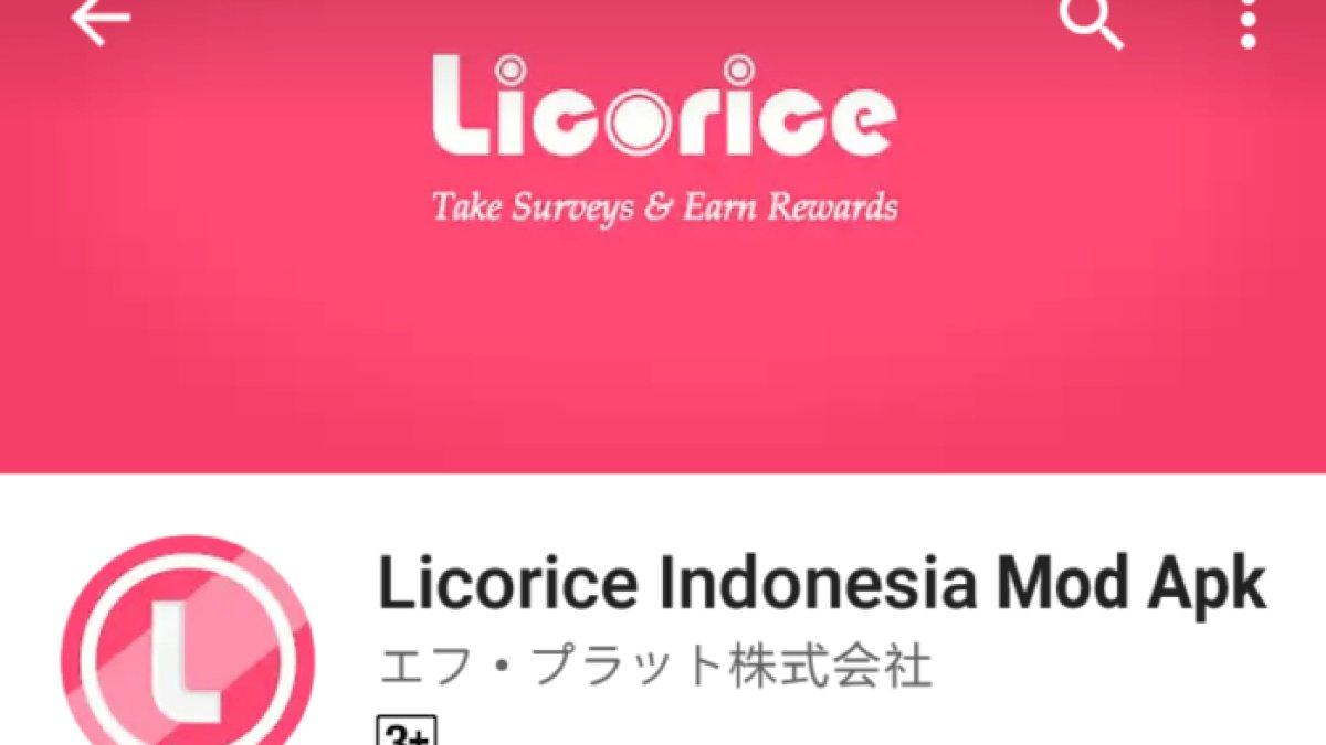 Aplikasi Licorice