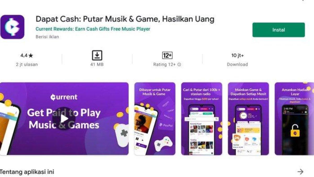 Aplikasi penghasil uang, salah satunya Dapat Cash.