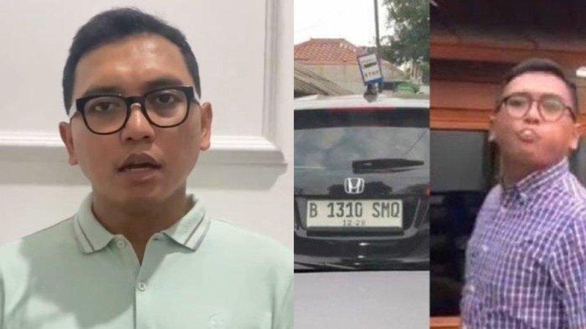 Arie Febriant, pengendara Honda HRV meminta maaf karena ulah arogannya di jalan.